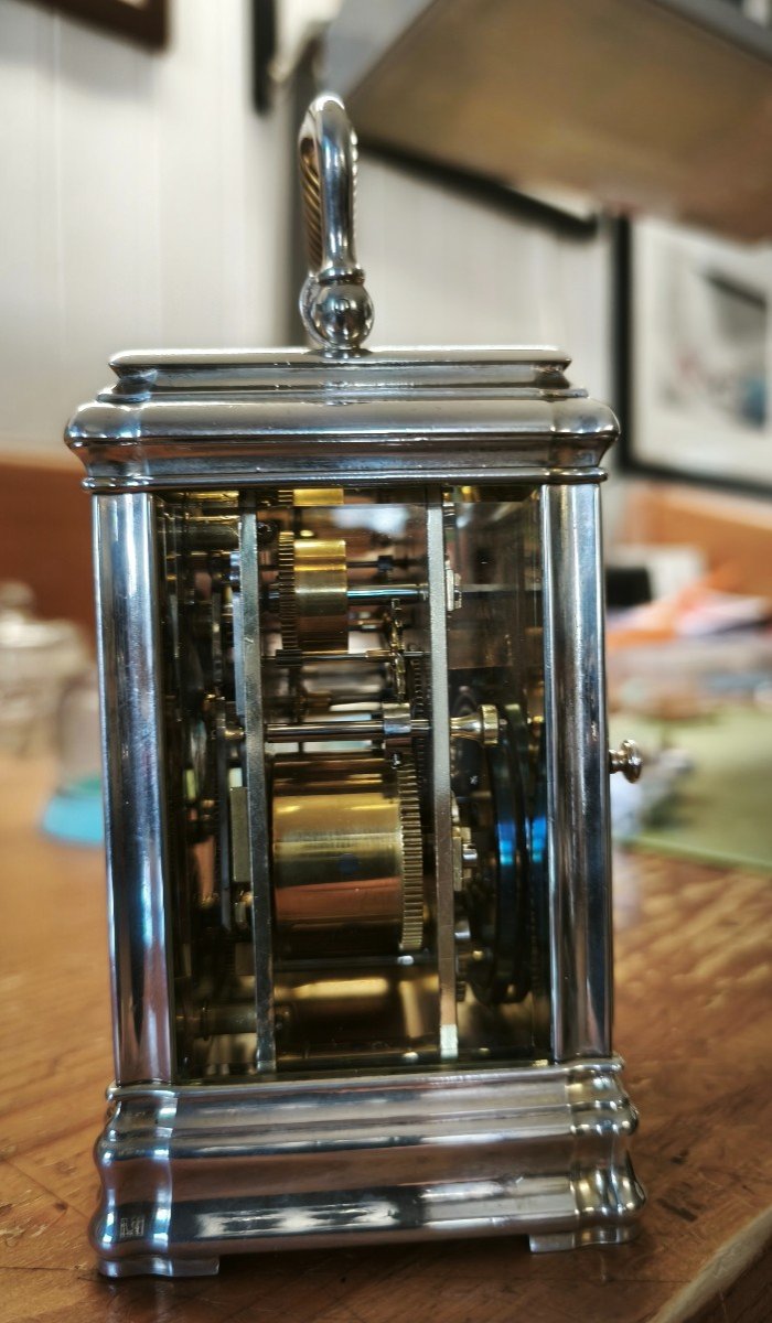 Breguet Silver Travel Clock Grande Sonnerie-photo-2