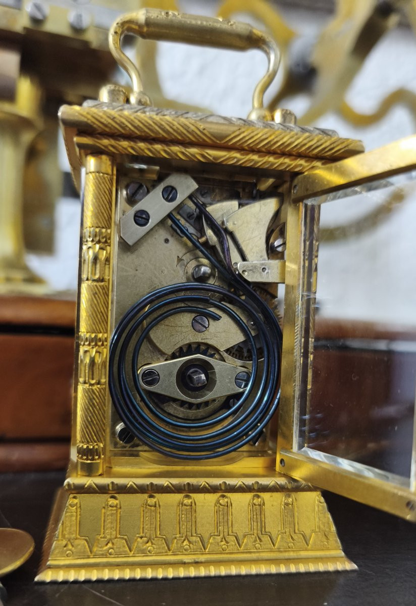 Mignonnette Travel Clock With Large Chime (passage And Repeater)-photo-3