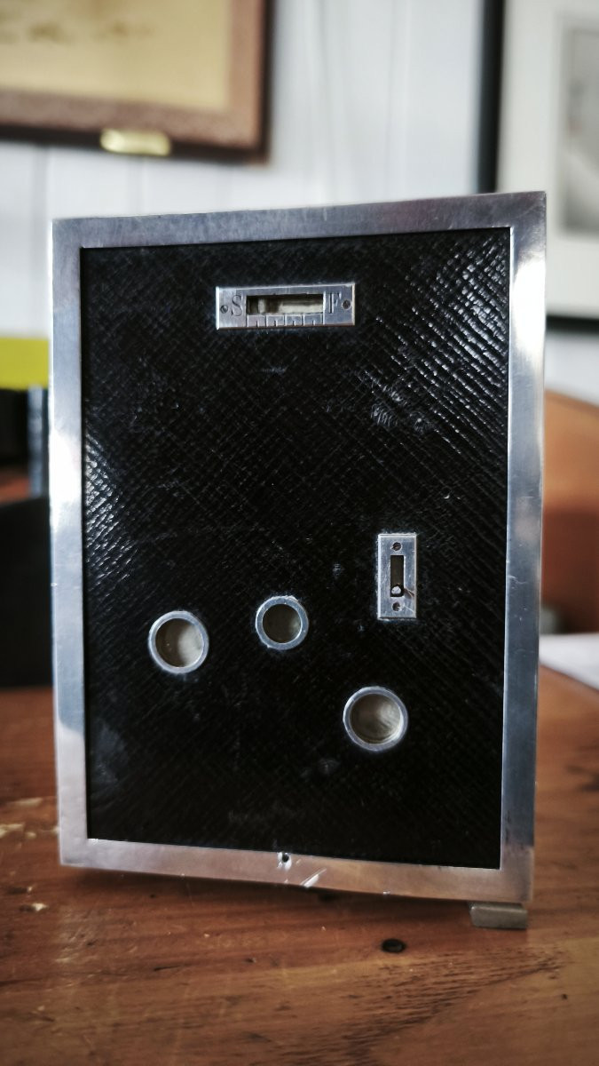 Art Deco 1930 Travel Clock Grande Sonnerie-photo-3