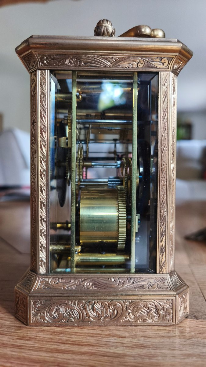 Paul Garnier Travel Clock With Special Escapement 1830-photo-3