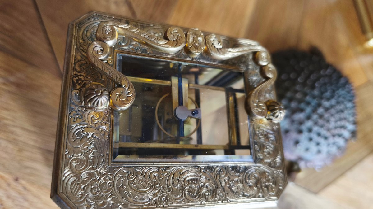 Paul Garnier Travel Clock With Special Escapement 1830-photo-4
