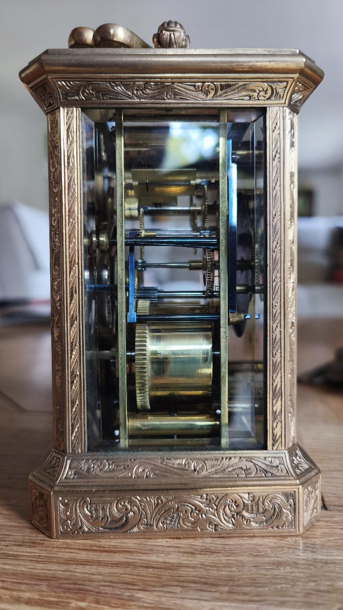 Paul Garnier Travel Clock With Special Escapement 1830-photo-1