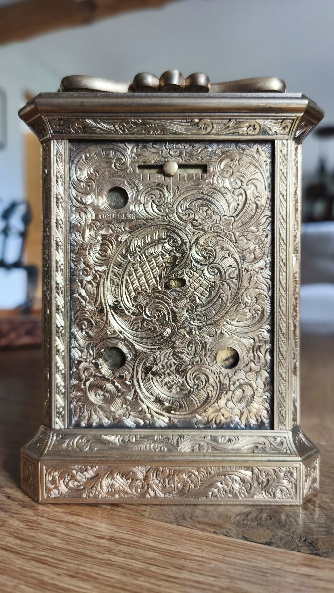 Paul Garnier Travel Clock With Special Escapement 1830-photo-4