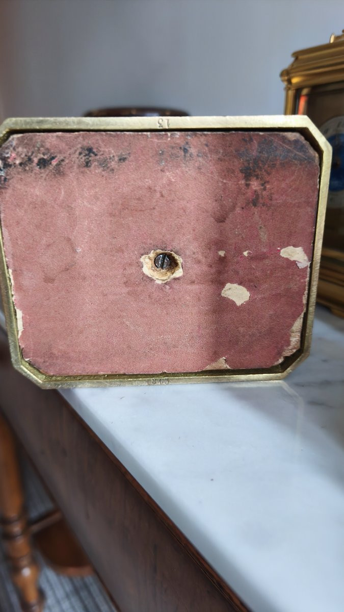 Paul Garnier Travel Clock With Special Escapement 1830-photo-6