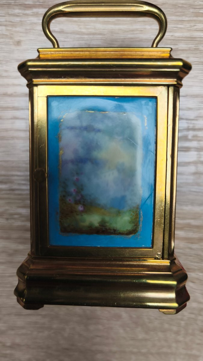 Pendulette de voyage Mignonnette  porcelaines Sèvres -photo-5