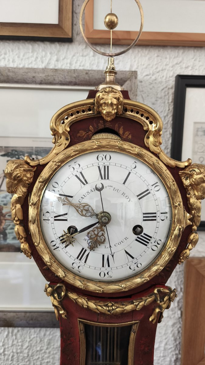 Louis XV Regulator Clock With Equation Of Time Striking Signed Causard Horloger Du Roy-photo-2