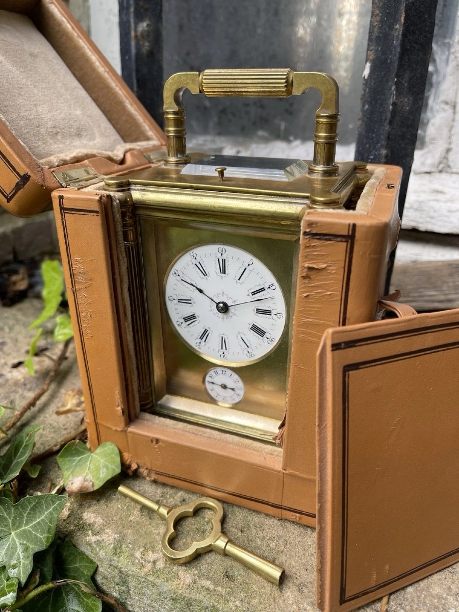 Breguet N°3134 Officer's Pendulum Clock Travel Quarter Strike-photo-2