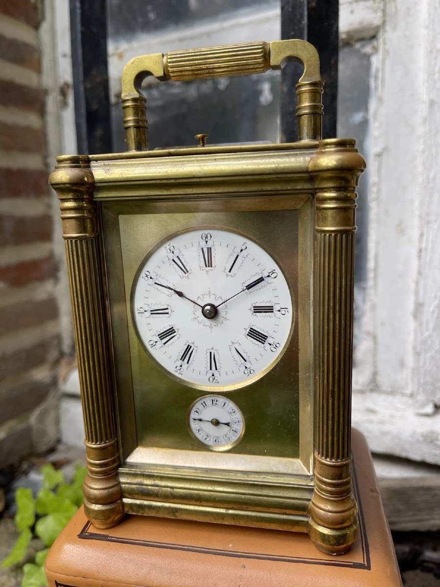 Breguet N°3134 Officer's Pendulum Clock Travel Quarter Strike