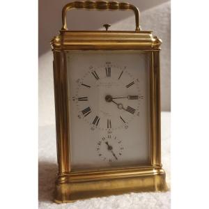 Petite Sonnerie Travel Clock L. Leroy Et Cie - Henri Jacot