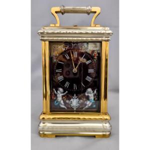 Breguet N·3883 Travel Clock With Limoges Enamels