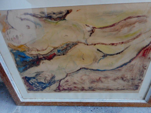 Fred Jouanne Monotype a l'huile-photo-2