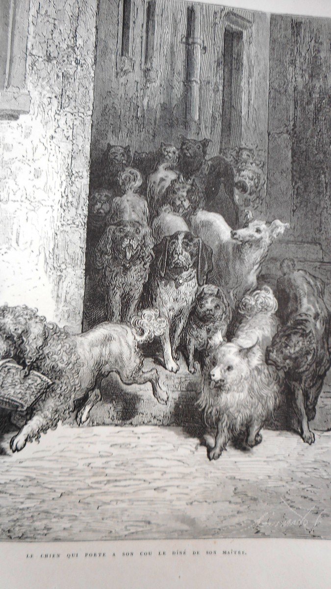 Lafontaine Illustré Par Gustave Doré -photo-4