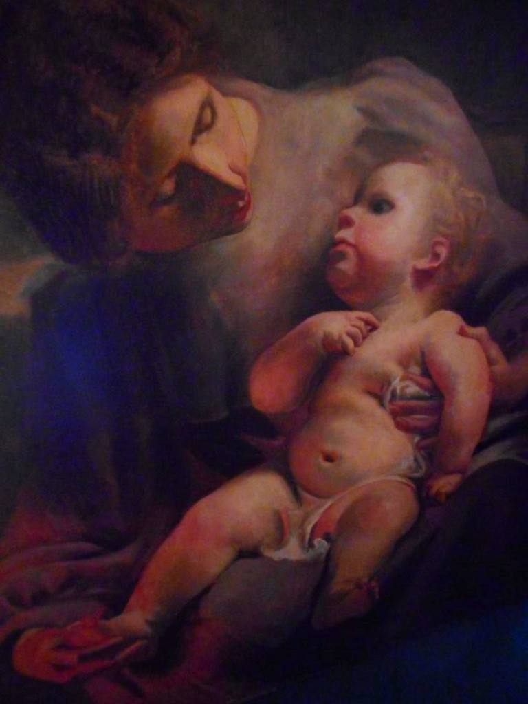 Tableau Mére Et Enfant-photo-2