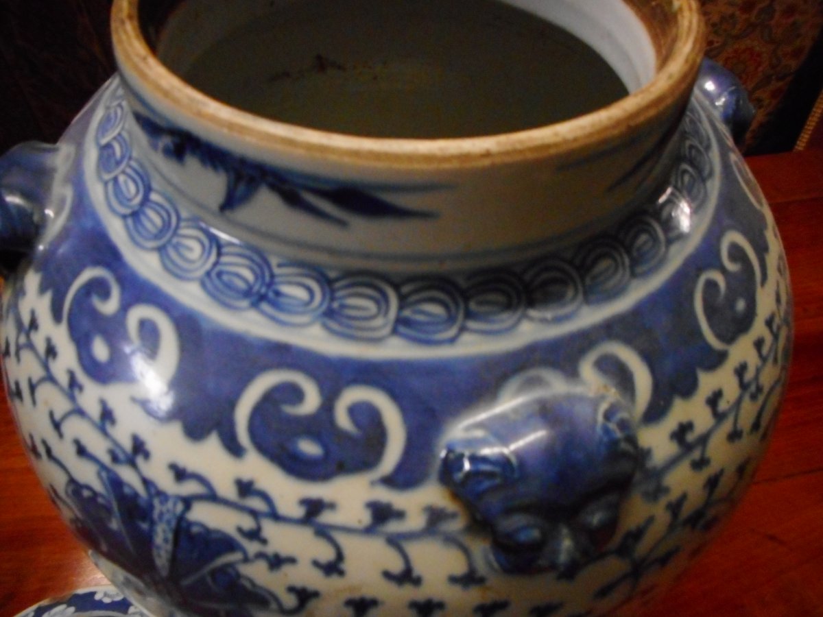 Blue China Vase-photo-2