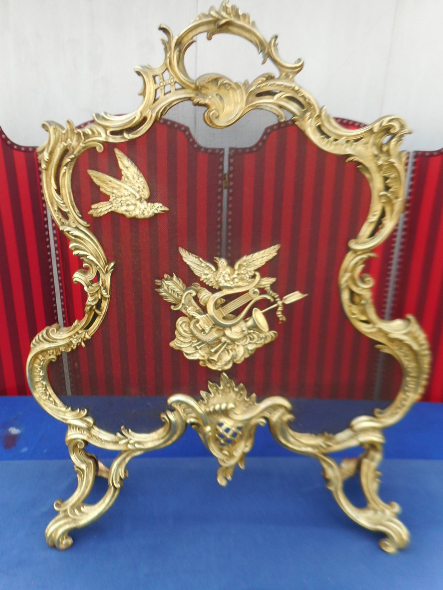 Bronze Fire Screen-photo-4