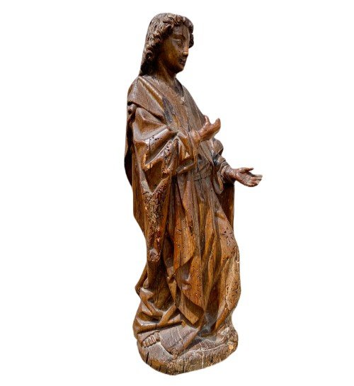 Saint-jean Evangeliste. Chêne Sculpté-photo-2