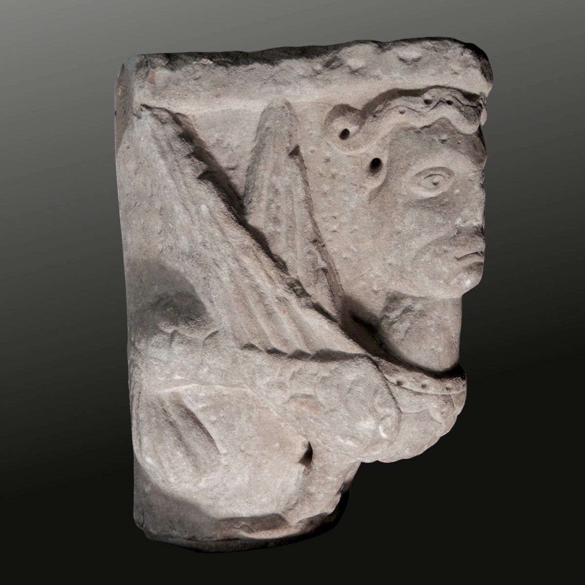 Romanesque Figured Capital, Rhône Valley-photo-3