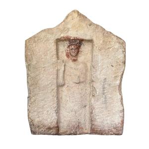 Stèle Punique. Carthage IIIe S. Avant Jc