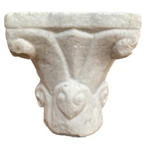 Romanesque Marble Capital. Occitania.