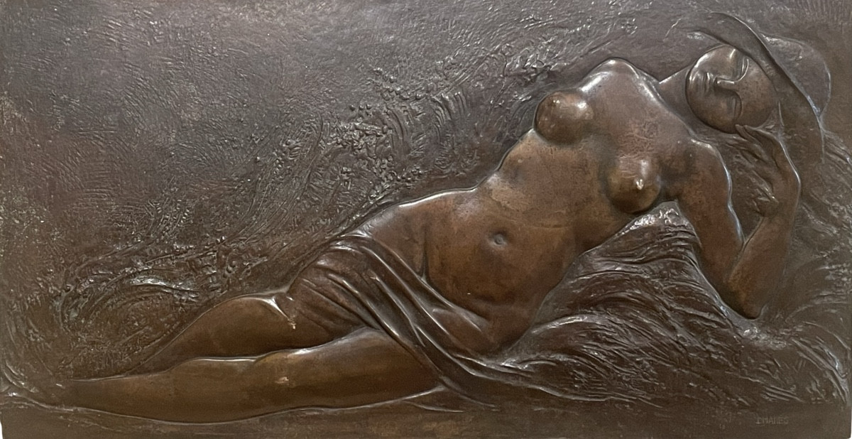 Bronze Bas-relief, Frederic Mares (1893-1991)