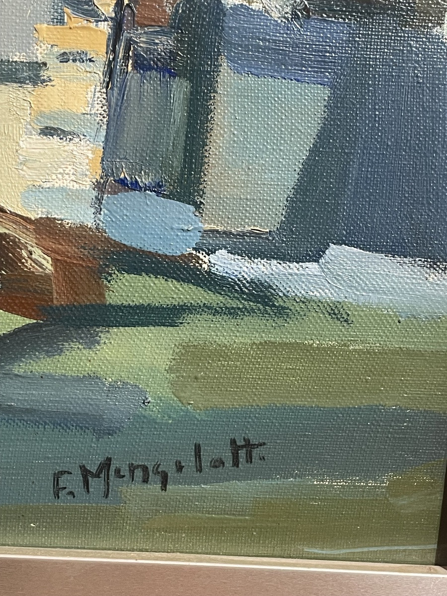 Landscape Of The Pyrenees - François Mengelatte-photo-3