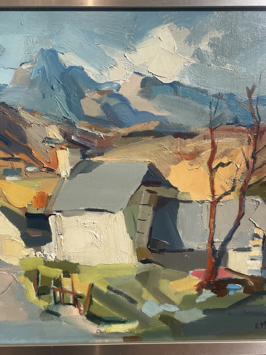 Landscape Of The Pyrenees - François Mengelatte-photo-4