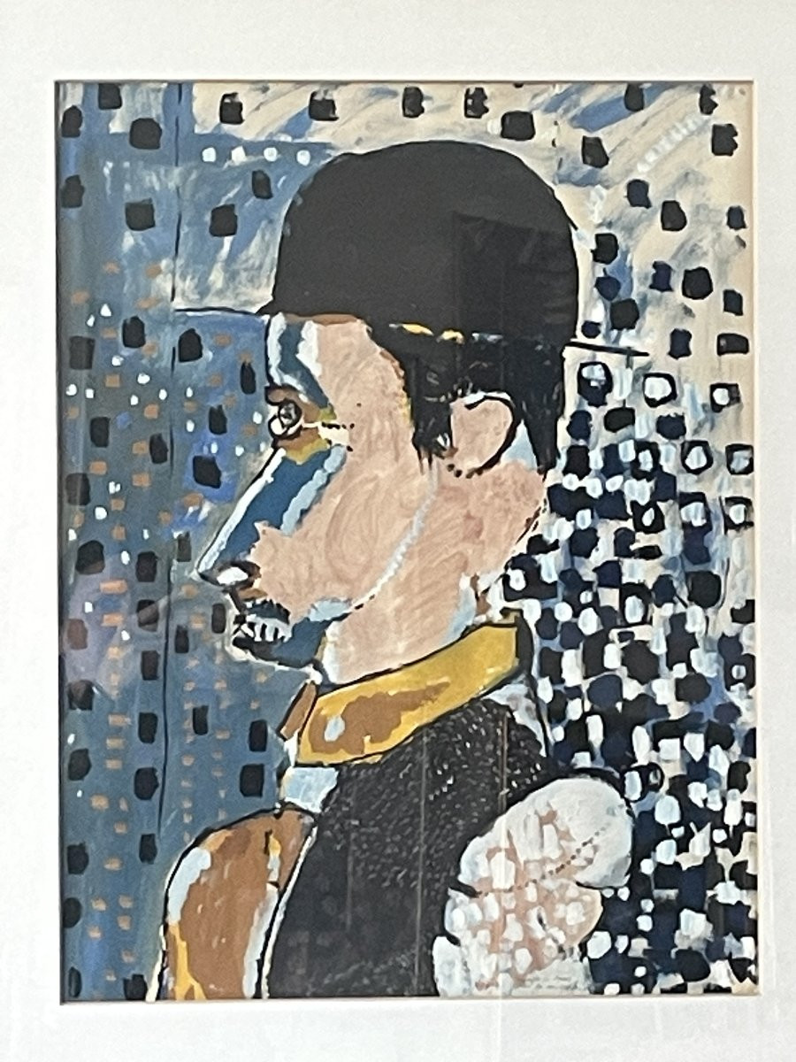 Portrait Of A Man In Profile, Henri Sert (1938 - 1964)-photo-2