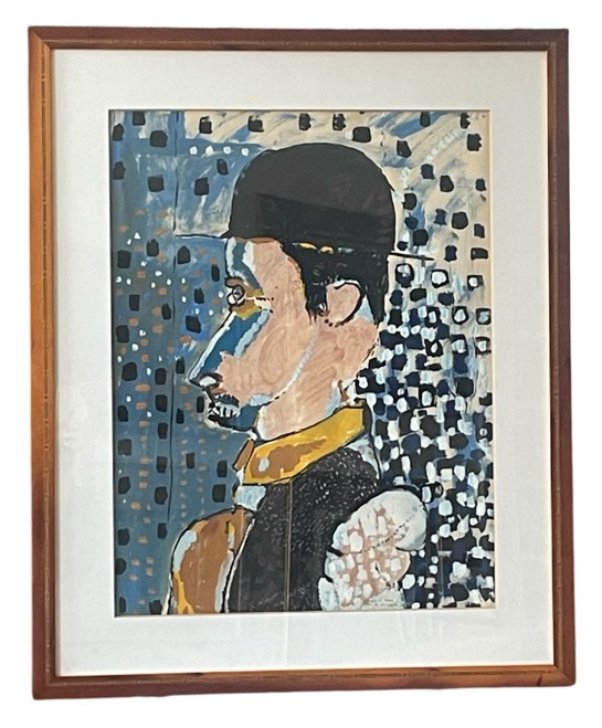 Portrait Of A Man In Profile, Henri Sert (1938 - 1964)