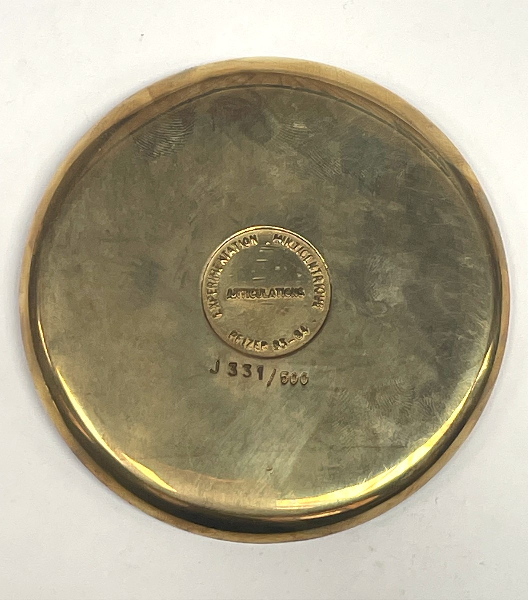 Médaille "Articulations", Igor MITORAJ (1944 - 2014)-photo-3