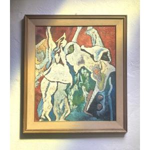 "Carnaval ", huile sur toile
