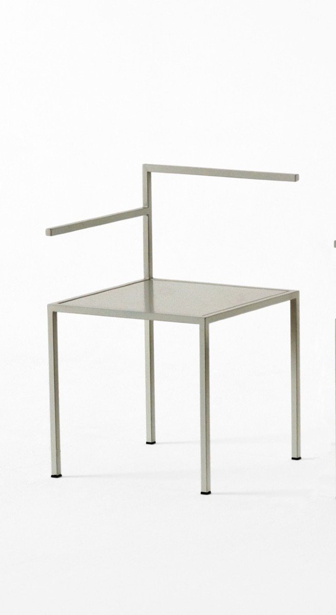 Ensemble de six fauteuils de jardin français à lattes des années 1950 En vente sur