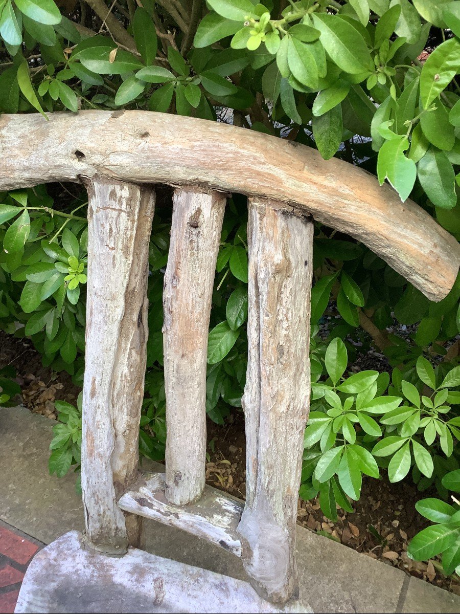 Paire de chaise en bois flotté-photo-4