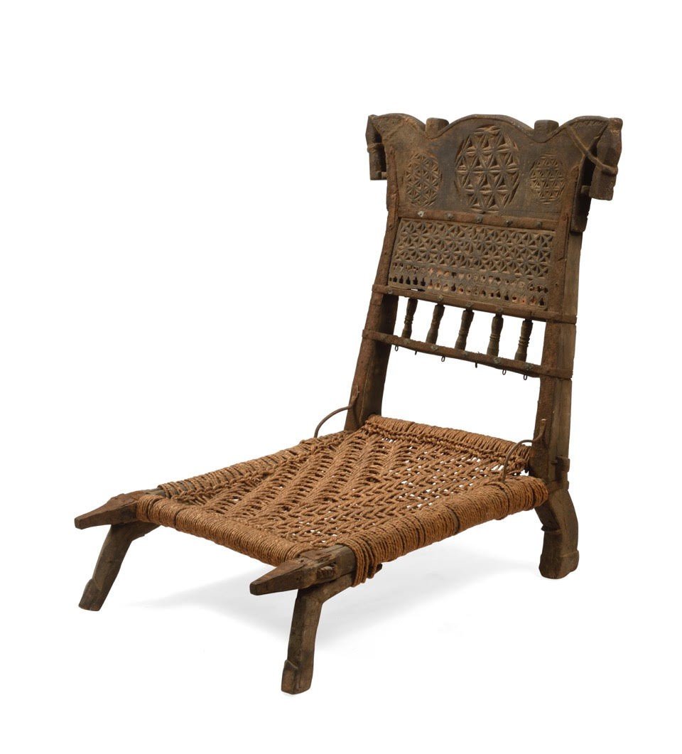 Chaise basse  Afghane