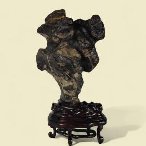 Scholar's Stone / “scholar's Rock” Lingbi (灵璧石), China, 18th-19th Century