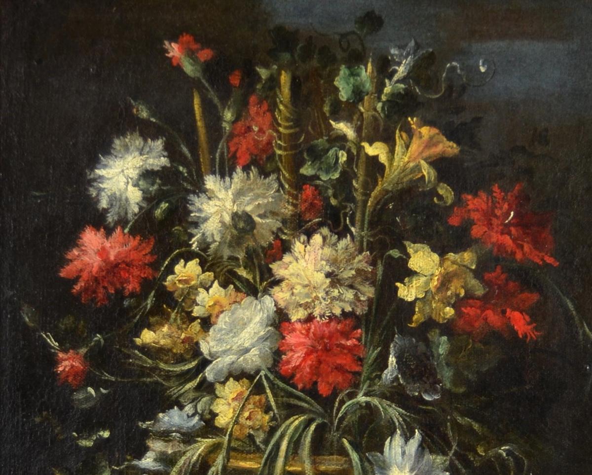 Nature morte aux Fleurs - Signée Margherita Caffi (1648 - 1710)-photo-1