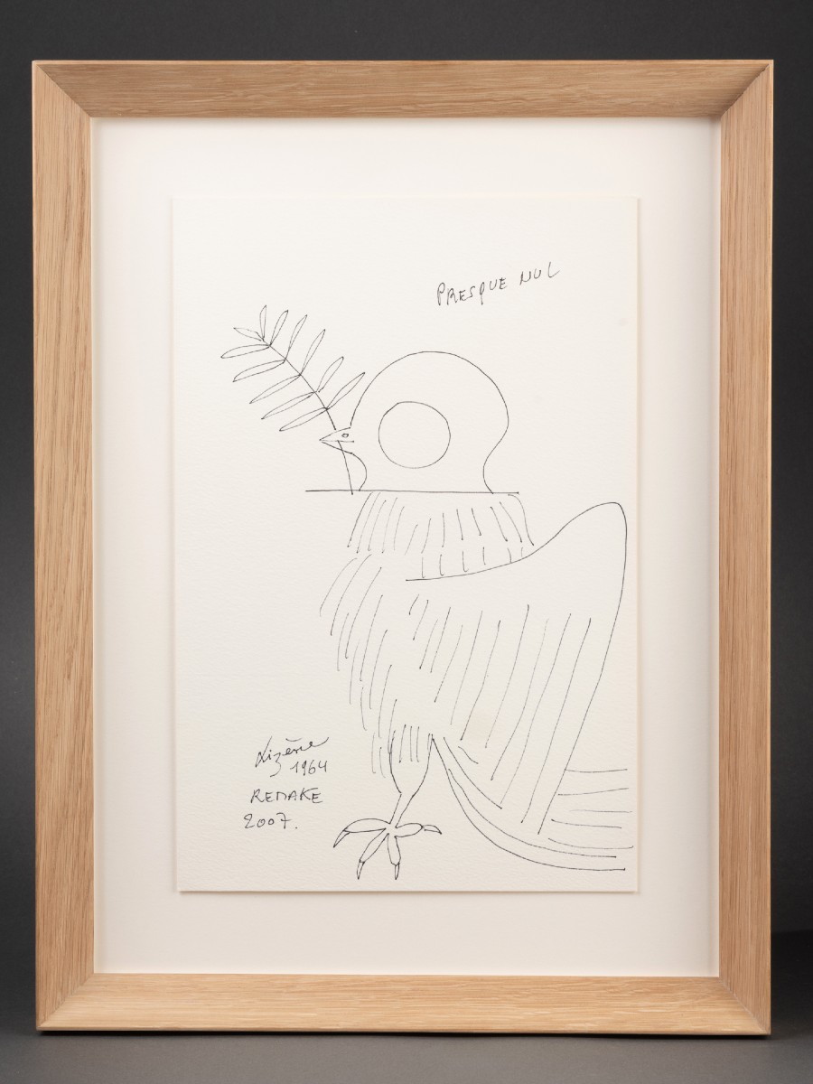 Drawing By Jacques Lizène (1964)