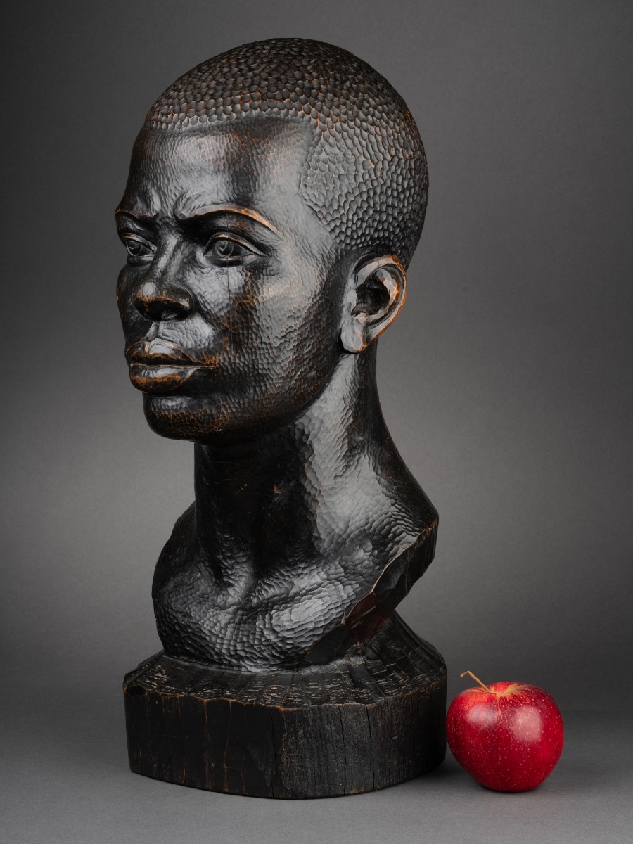 Buste d'un homme africain-photo-3