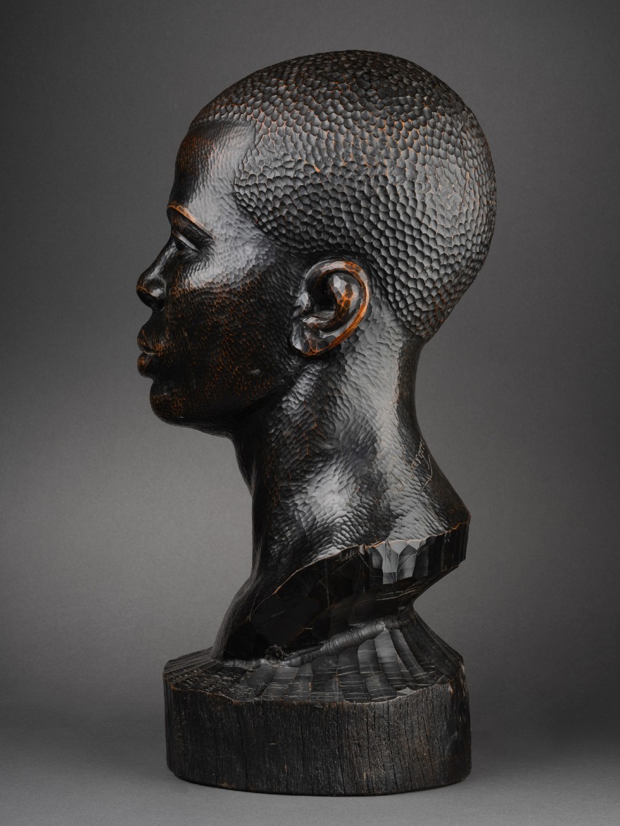 Buste d'un homme africain-photo-4