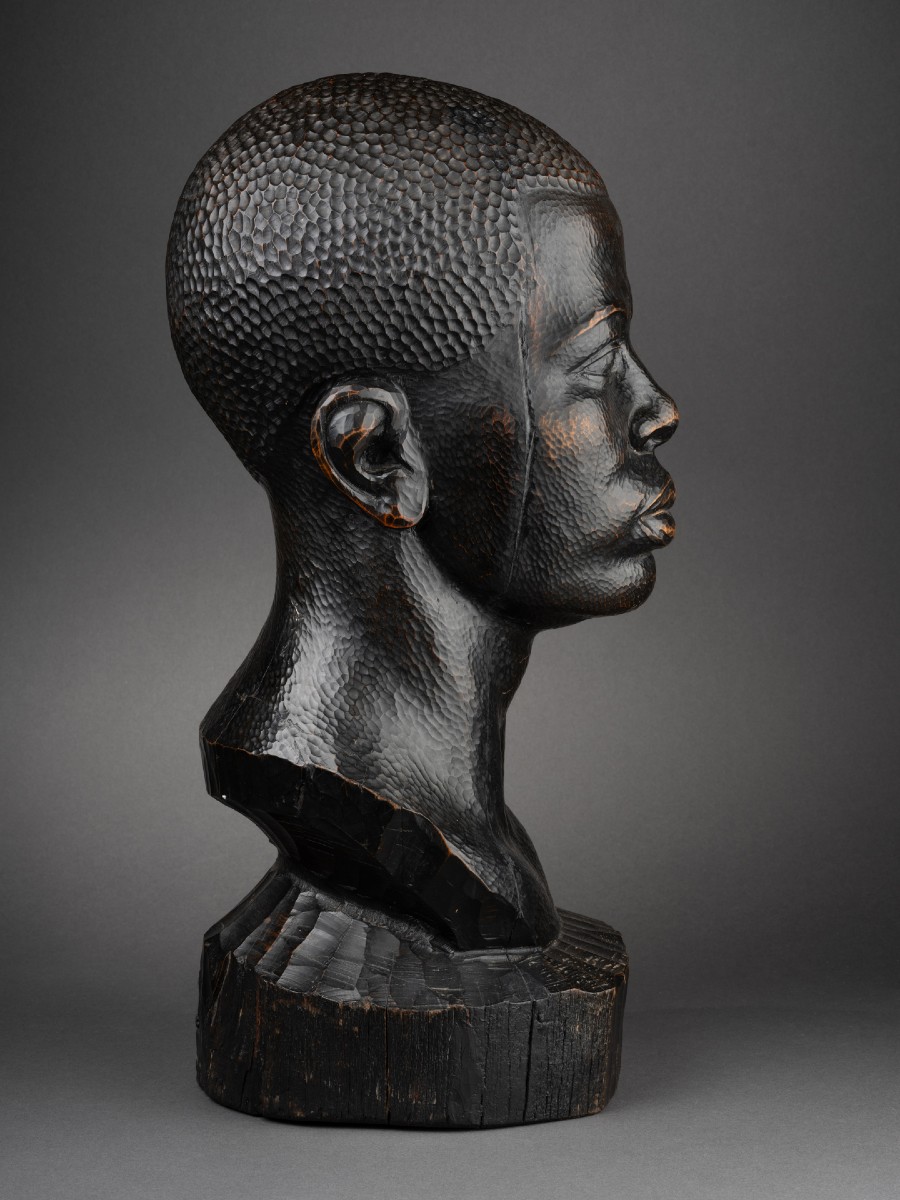 Buste d'un homme africain-photo-3
