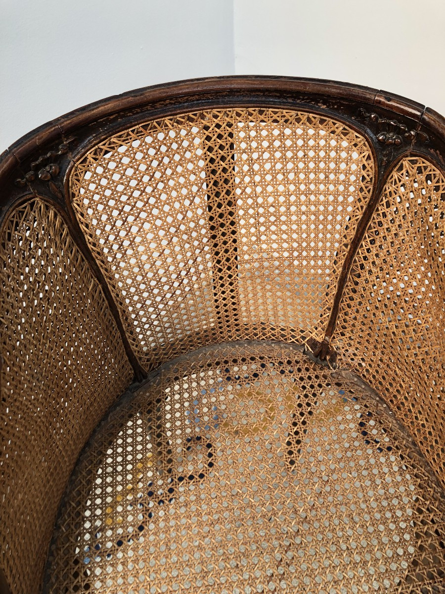 Louis XV Style Office Chair, Napoleon III Period -photo-8