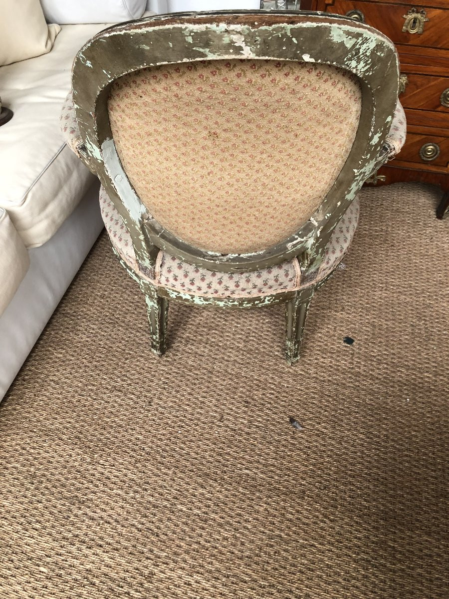 18th Century Medallion Armchair -photo-7