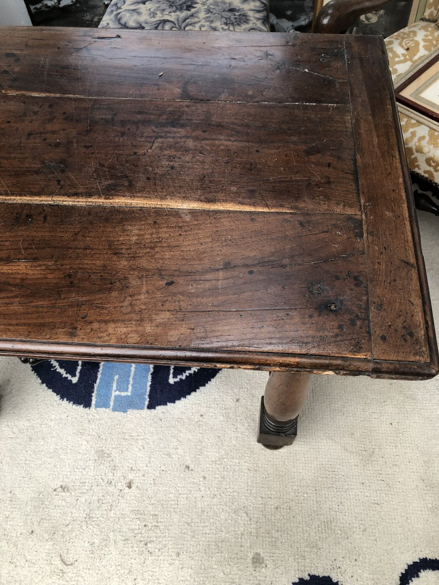 TABLE A ECRIRE  EPOQUE XVII EME SIECLE  STYLE  LOUIS  XIII-photo-2