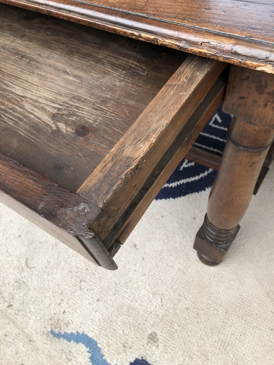 TABLE A ECRIRE  EPOQUE XVII EME SIECLE  STYLE  LOUIS  XIII-photo-3