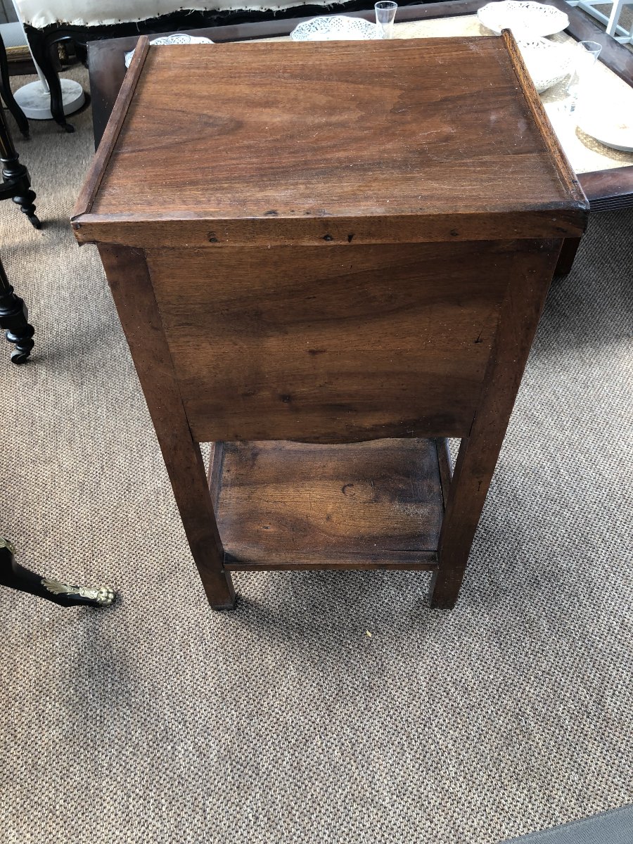Table De Bedside / Table Chiffoniere Epoque Empire XIX Eme Siecle-photo-6