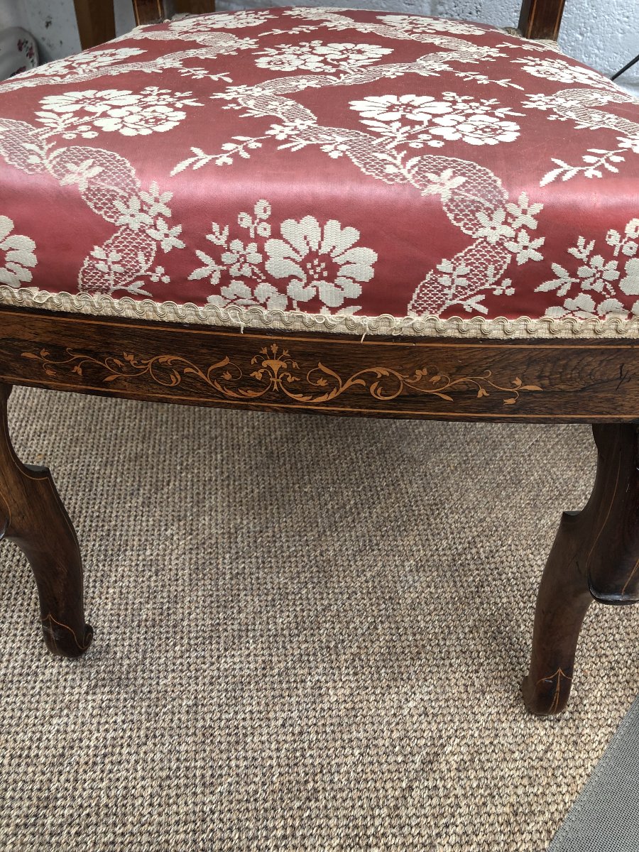 PAIRE DE CHAISES  CHARLES X -photo-6