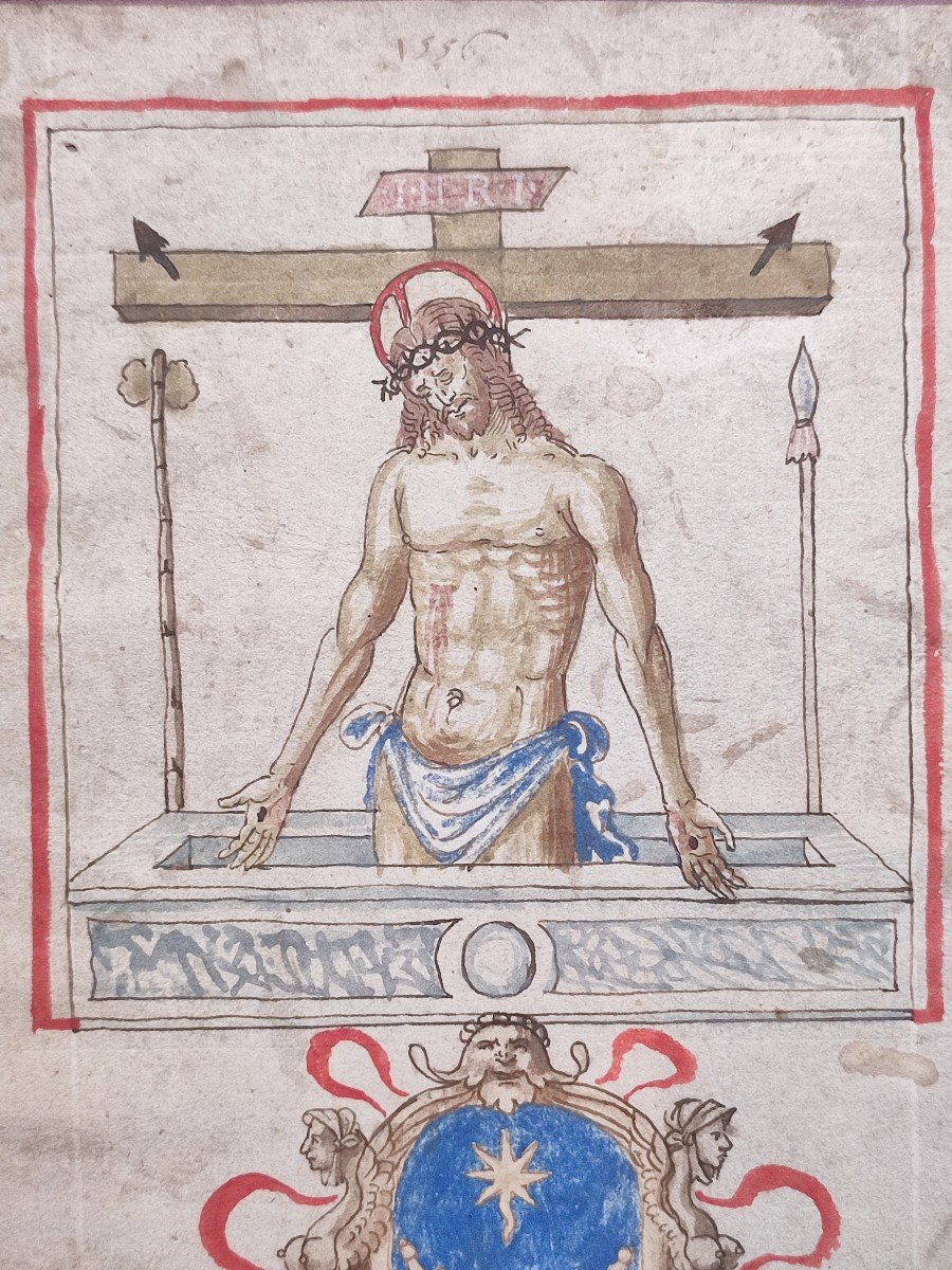 Les Stigmates. Dessin De 1556.-photo-4