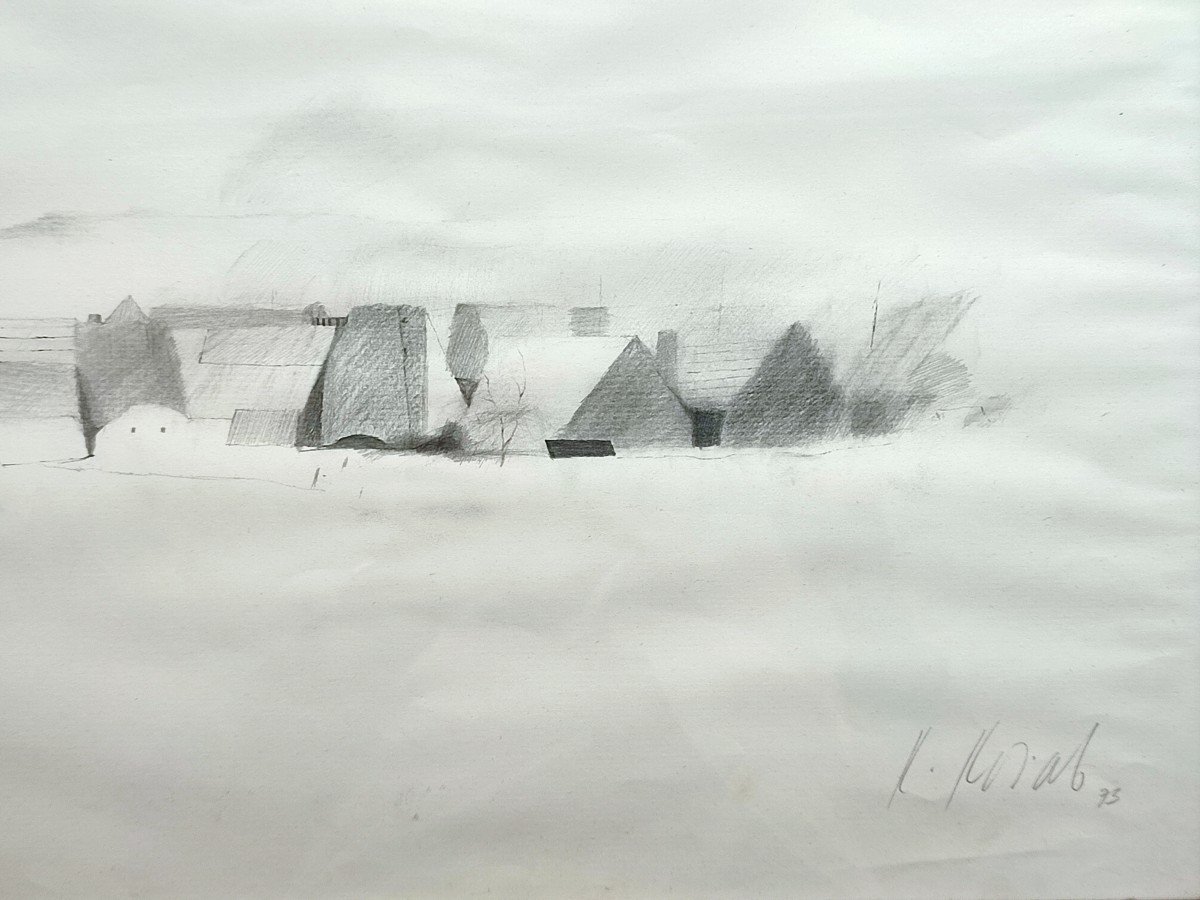 Karl Horab. Landscape 1975-photo-4