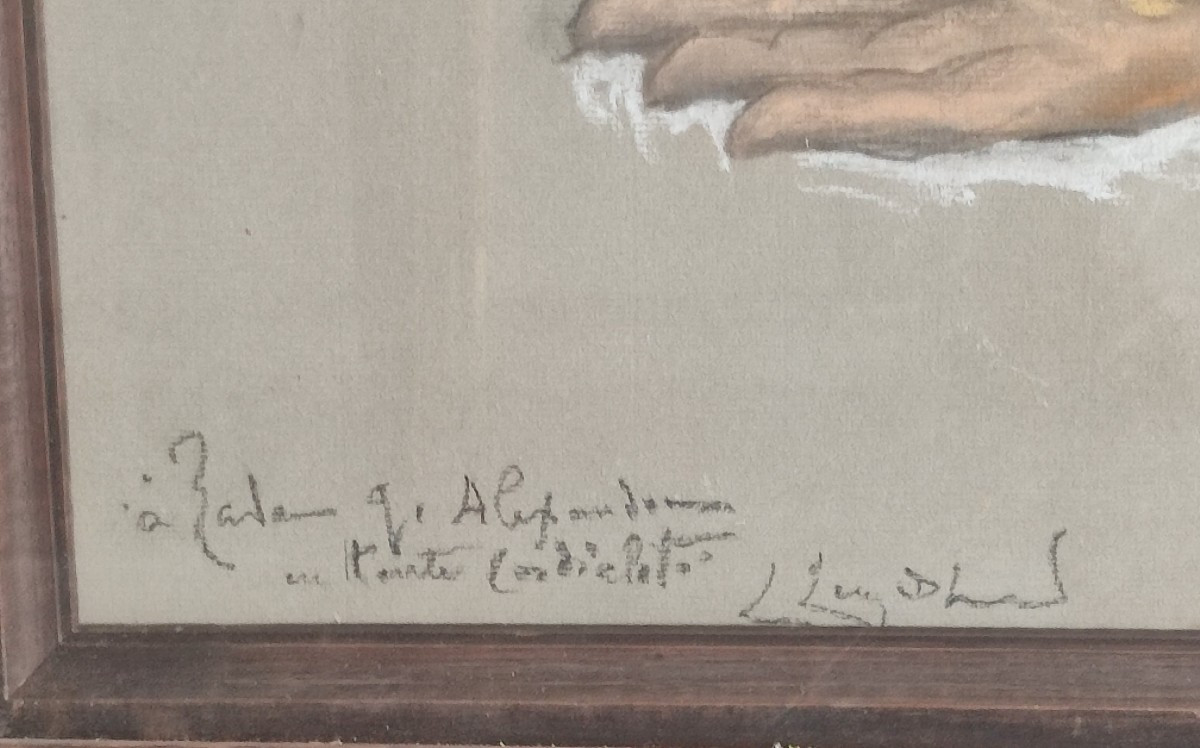 Lucien Levy Dhurmer, The Prophet. -photo-1