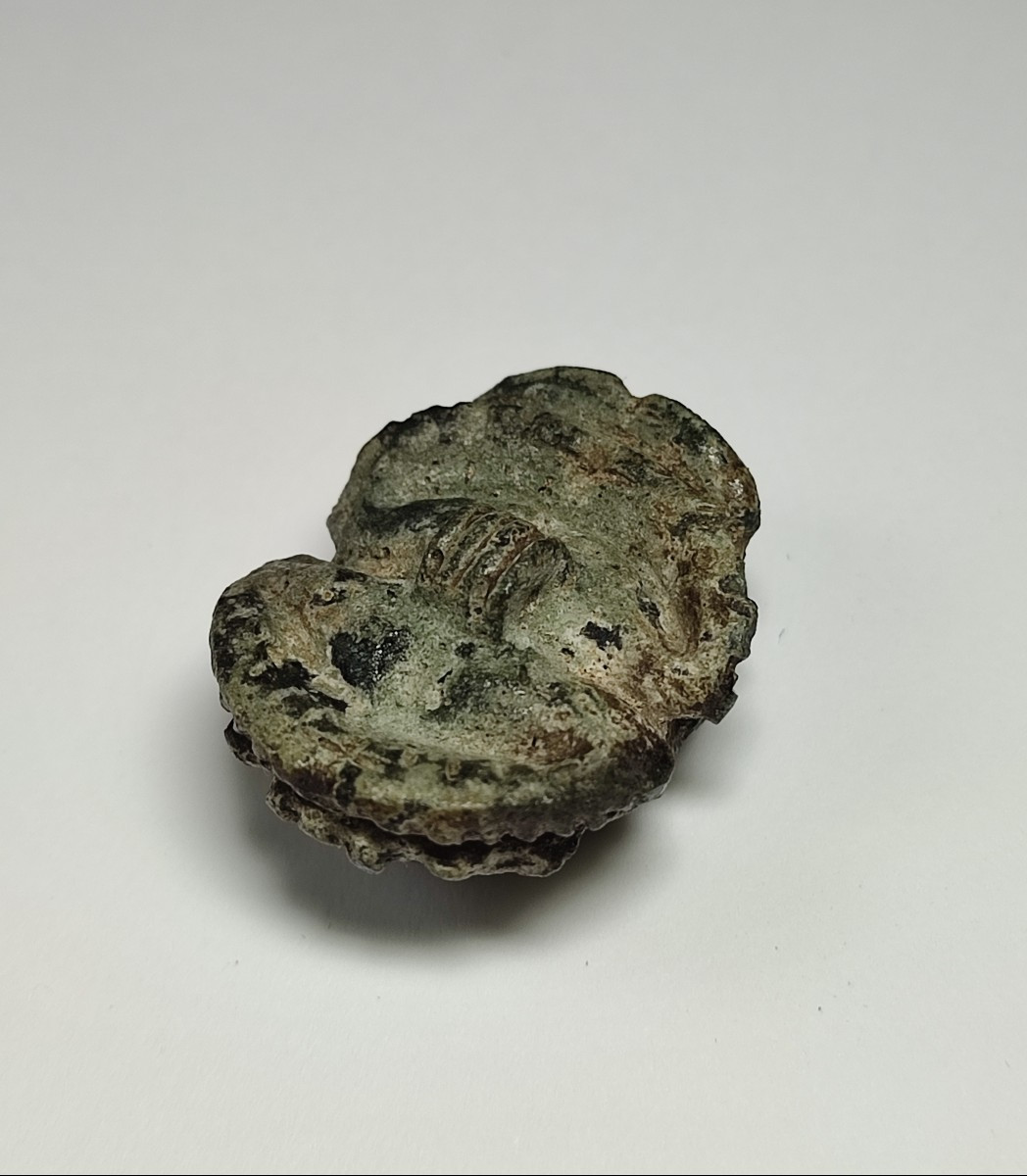Button Scarab. Ptolemaic Egypt. 4th Century Bc-photo-4