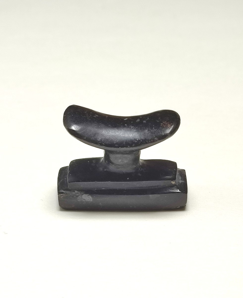 Stone Headrest. Late Egyptian Period. 